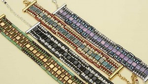 How to Make the Patchworks Loom Bracelet Kits by Beadaholique