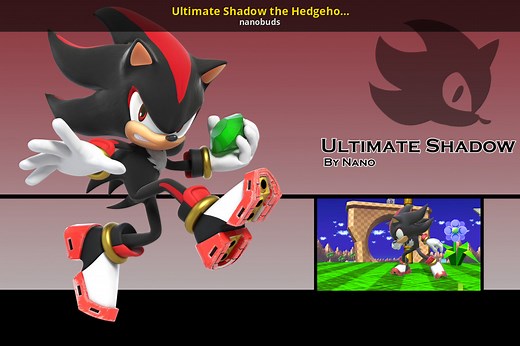 Ultimate Shadow the Hedgehog (Skin   Echo option) Mod for Super Smash Bros. Ultimate | SSBU Mods