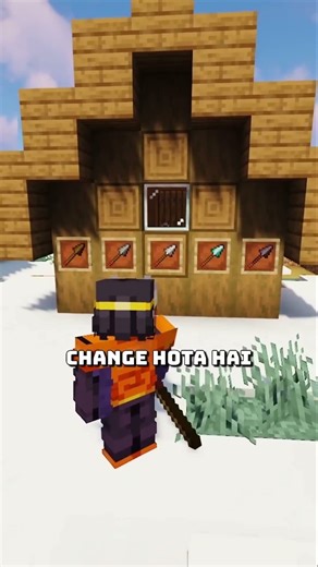 why wooden spear is strongest weapon #short #minecraft #appplicationfortrapsmp owner ‪@RixuuBhai‬