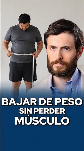 Cómo BAJAR de PESO sin PERDER MÚSCULO