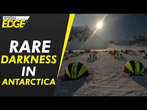 Ephemeral darkness engulfs Antarctica, creates dazzling sight | Solar Eclipse | Timelapse