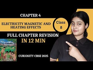 NCERT Class 8 Science Curiosity Chapter 4 Electricity Magnetic and Heating effect full chapter