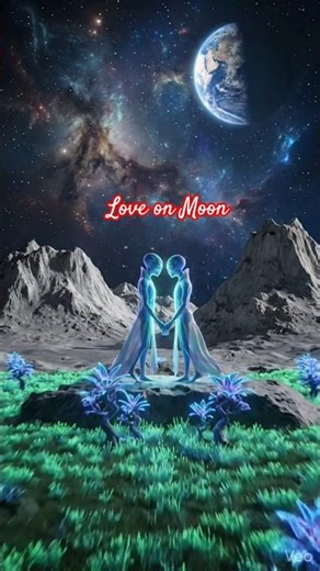 Love on Moon..!! #shortsfeed #shorts #alien 1 #alien #youtubeshorts #cartoon #viral