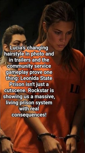 GTA 6: Lucia in Leonida Prison #gta6