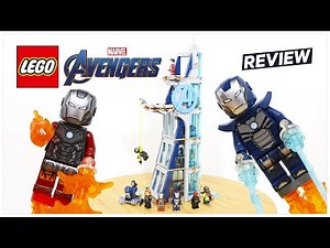 ¡Batalla en la Torre de los Vengadores! Review en español del set 76166 (2020) LEGO Marvel Avengers