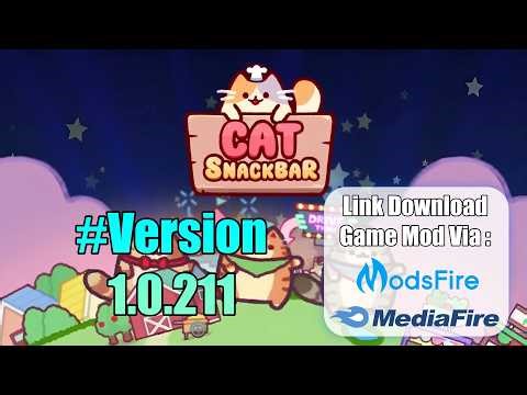 Cat Snack Bar ( MOD, Unlimited Gems ) ~ Link Download Version 1.0.211