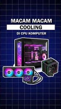 Jenis Pendinginan PC dari Biasa Sampai Ekstrem! 🧊🔥 #shorts