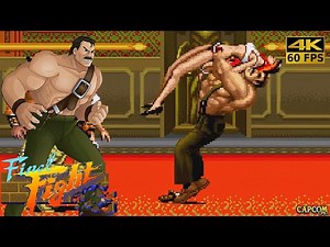 Final Fight - Mike Haggar [Arcade / 1989] 4K 60FPS