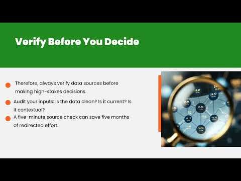 The One Data Mistake That Leads to Poor Decisions | Data Management Training