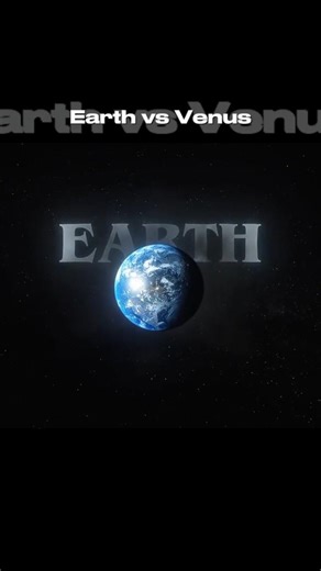 Earth Planet VS Venus Planet🤔 #space #science
