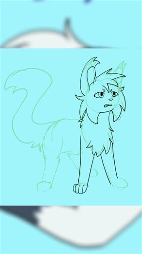 Swiftpaw Design Speedpaint #warriorcats #swiftpaw #speedpaint #art #digitalart #drawing #cat