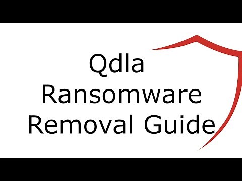 Qdla File Virus Ransomware [.Qdla ] Removal and Decrypt .Qdla Files