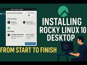 How to Install Rocky Linux 10 Desktop From Start To Finish + Basic Configurations [2025]