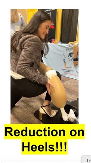 She Did ALL Reductions in Heels! 👠🦴 Be Ready Anytime