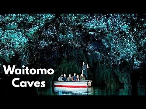 Waitomo Caves - New Zealand Cave System FULL of Glowworms