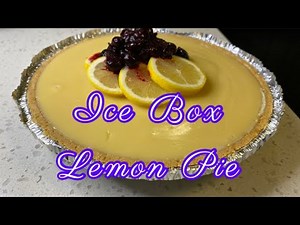ICE BOX LEMON PIE !!!!!!!!