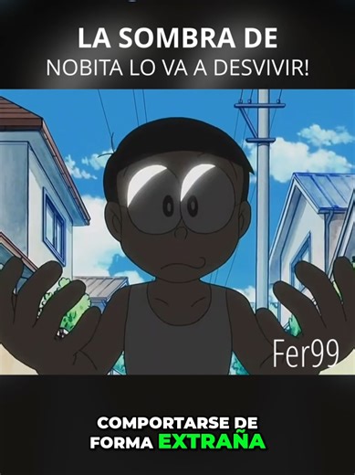 La sombra rebelde de Nobita en Doraemon