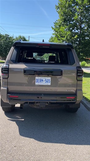 2025 Toyota 4Runner: Rear Window Functionality