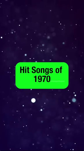 Hit Songs of 1970 🎶 If you lived it, you know. If you didn’t — welcome to one of the greatest years in music. #1970Music #ClassicHits #Throwback #MusicTok #OldiesButGoodies