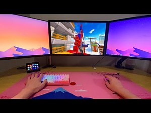 When You Play on LOW Sens (Minecraft POV)