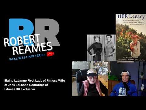 Elaine LaLanne First Lady of Fitness Wife of Jack LaLanne Godfather of Fitness RR Exclusive