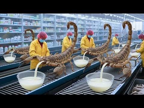 Inside the Scorpion Venom Factory: Full Extraction Process Documentary | NextGen Machina