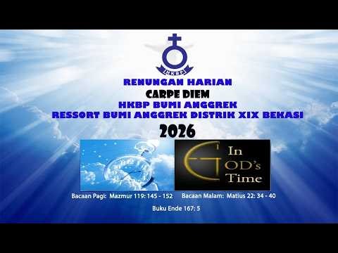 Renungan Harian Carpe Diem HKBP Bumi Anggrek Edisi 08 Mei 2026