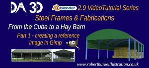 Prepare a Reference Image from Photographs using Gimp