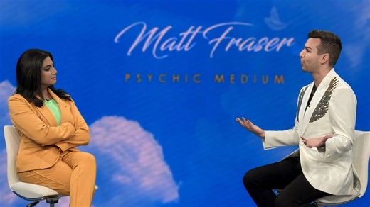 Matt Fraser shocks newsroom with intense live readings