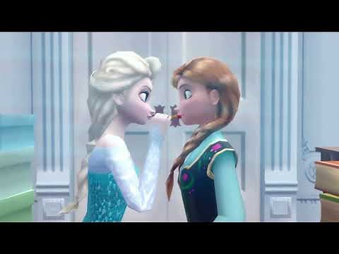 Disney Frozen Elsa Anna Lipstick Kiss