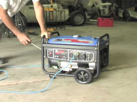 ETQ 4,000-watt Portable Generator