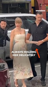 Travis Kelce always talks about Taylor Swift with pride and love, something it shows in his masculine body language. | Icons