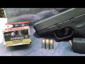 Federal HST 9mm 124gr Ballistic Test