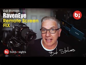 DJI RS2 RavenEye with Sony A7iii BLANK SCREEN FIX