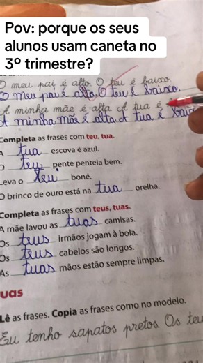 Por que ensinar uso da caneta na 2ª classe melhora o desempenho na 3ª