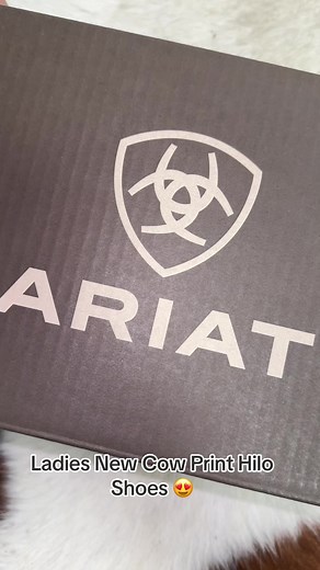 Ladies New ARIAT Hilo Cow Print shoes 😍#ariathilo #laherradurawwnc | La Herradura Western Wear