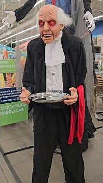 ANIMATED BUTLER AT HOME HALLOWEEN ANIMATRONICS PROPS 2024