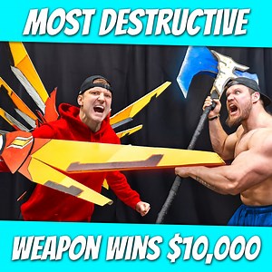8.7K views · 131 reactions | Most destructive weapon wins $10,000 | JustDustin | Facebook