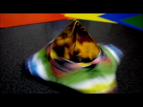 折り紙でコマを作るぜぃっ！ヽ(`Д´)ﾉ