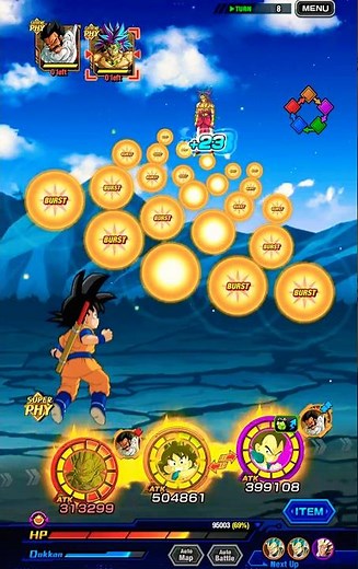 NUKE TEST F2P EZA PHY GOKU (MINI) (DAIMA)!!!!!!! #dokkanbattle #dokkan #ドッカンバトル #dbzdokkanbattle