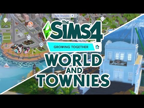 Growing together world and townies first look! San Sequoia overview