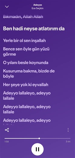 Ece Seçkin-Adeyyo🎧 #fyppppppp #kesfetbenionecikar #spotify