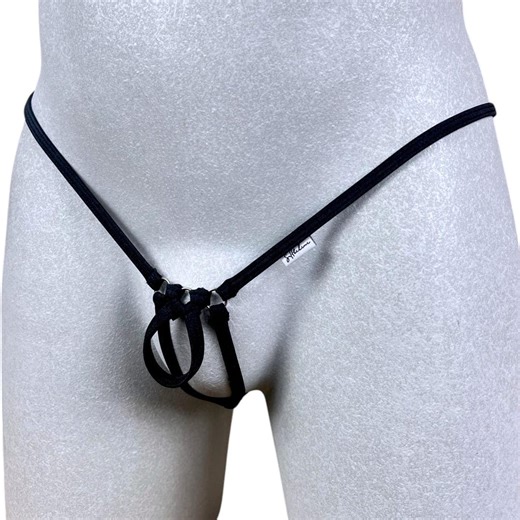 513 * String micro ouvert pour homme - Sous-vêtement minimaliste en lycra fait main par SHbikini - Etsy France
