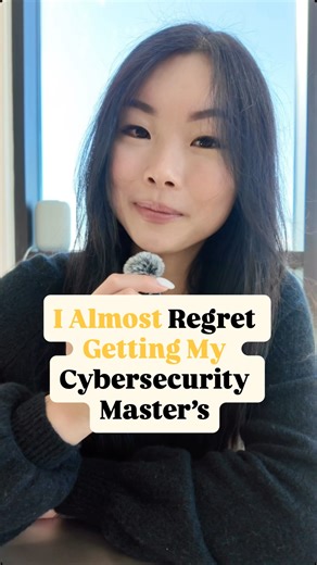 Jas Wong | AI & Cyber Security | Honest thoughts on a Master’s in Cybersecurity 👉 let me know your questions and thoughts below! —— Follow @cyberjasbytes for more... | Instagram
