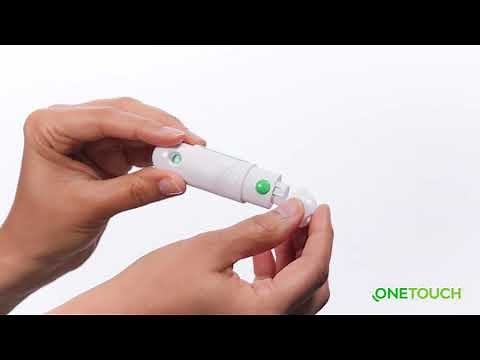OneTouch Verio Flex meter with Delica Plus lancing device demo video