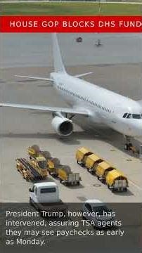 TSA Shutdown: GOP Blocks DHS Funding, Causing Airport Delays