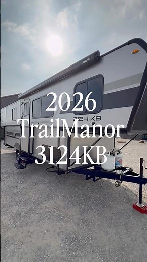 2026 TrailManor 3124KB #camping #rv #walkthrough #tour #new