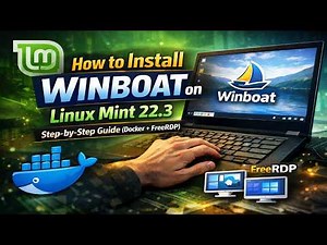 Winboat + Linux Mint 22.3 Installation Guide (Docker + FreeRDP) Windows apps on Linux Mint 22
