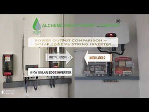 📢SolarEdge vs Standard String Inverter The Real-Life Performance Battle! More Panels ≠ More Power!