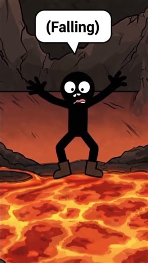 What Happens If You Fall Into Quicksand? lava 😨